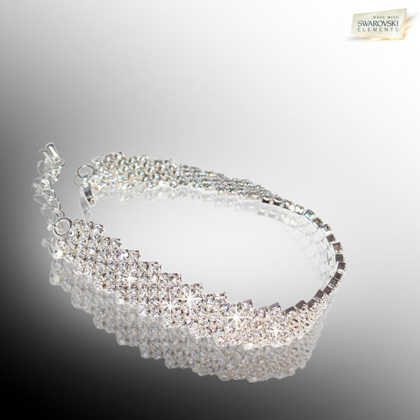 AthenaFashion. Diamanta Bracelet with Swarovski Elements AthenaFashion. Diamanta Bracelet with Swarovski Elements